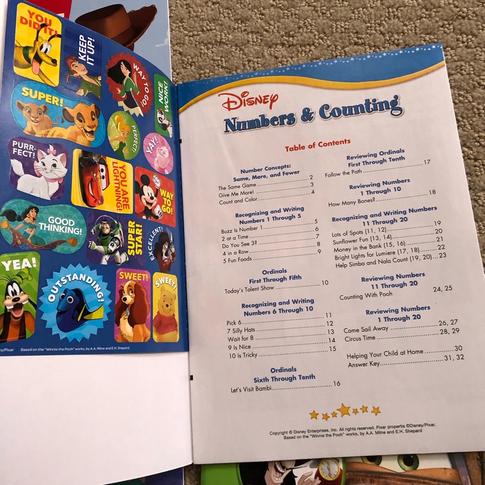 Disney learning activity books - Picture 8 of 9